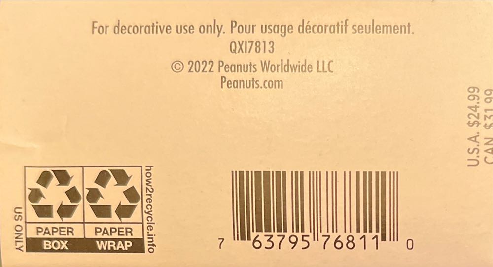 #25a Spotlight On Snoopy - Spotlight On Snoopy (Hallmark Keepsake Collectors Series) ornament collectible [Barcode 763795768110] - Main Image 2