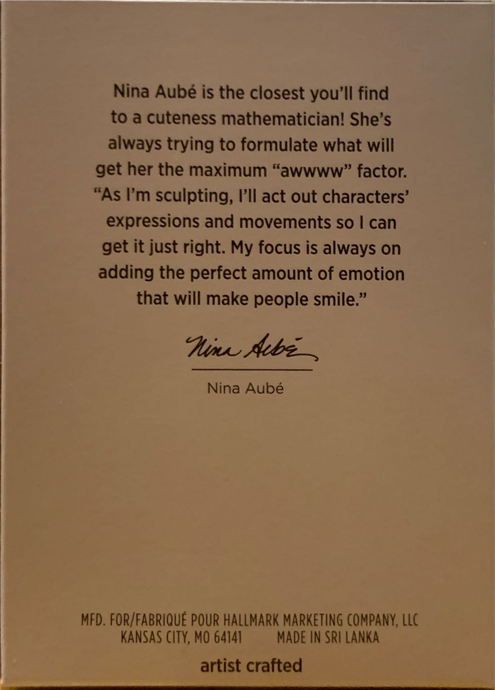 Cozy Critters Hallmark Ornament 6th In The Series - Cozy Critters Series (Birds) ornament collectible [Barcode 763795726509] - Main Image 2