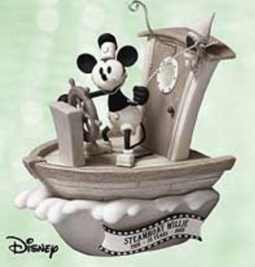 Steamboat Willie - Mickey (Disney) ornament collectible - Main Image 1