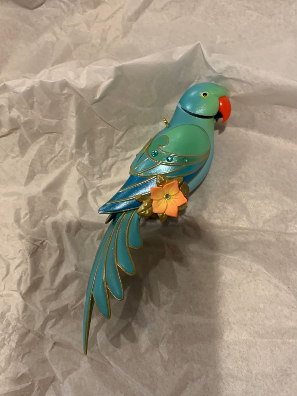Indian Ring-Necked Parakeet - The Beauty Of Birds (Birds) ornament collectible [Barcode 763795767373] - Main Image 3