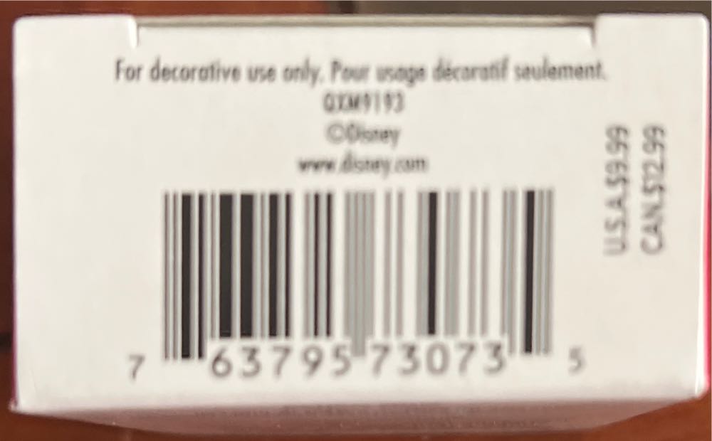 Belle - Disney Beauty and the Beast (Disney) ornament collectible [Barcode 763795730735] - Main Image 2