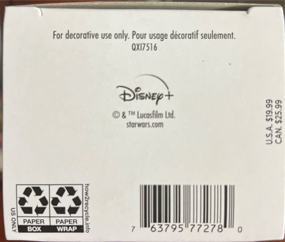 Jedi In Training - Star Wars: The Mandalorian (Movies & TV) ornament collectible [Barcode 763795772780] - Main Image 2