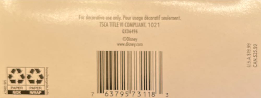 Bambi - 80th Anniversary - Bambi (Papercraft) ornament collectible [Barcode 763795731183] - Main Image 3