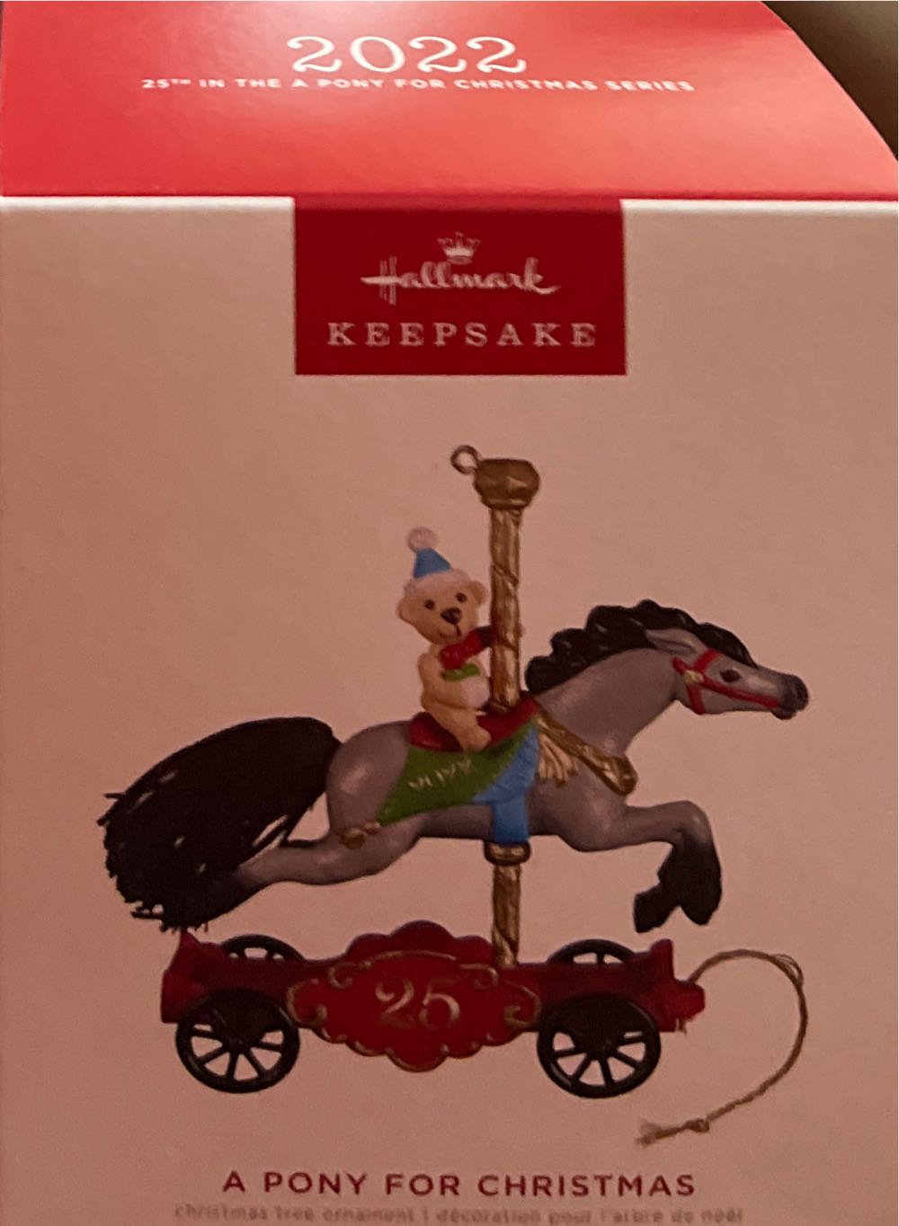 A Pony For Christmas #25 (2022) - A Pony For Christmas (Collectible Series) ornament collectible [Barcode 763795731404] - Main Image 2