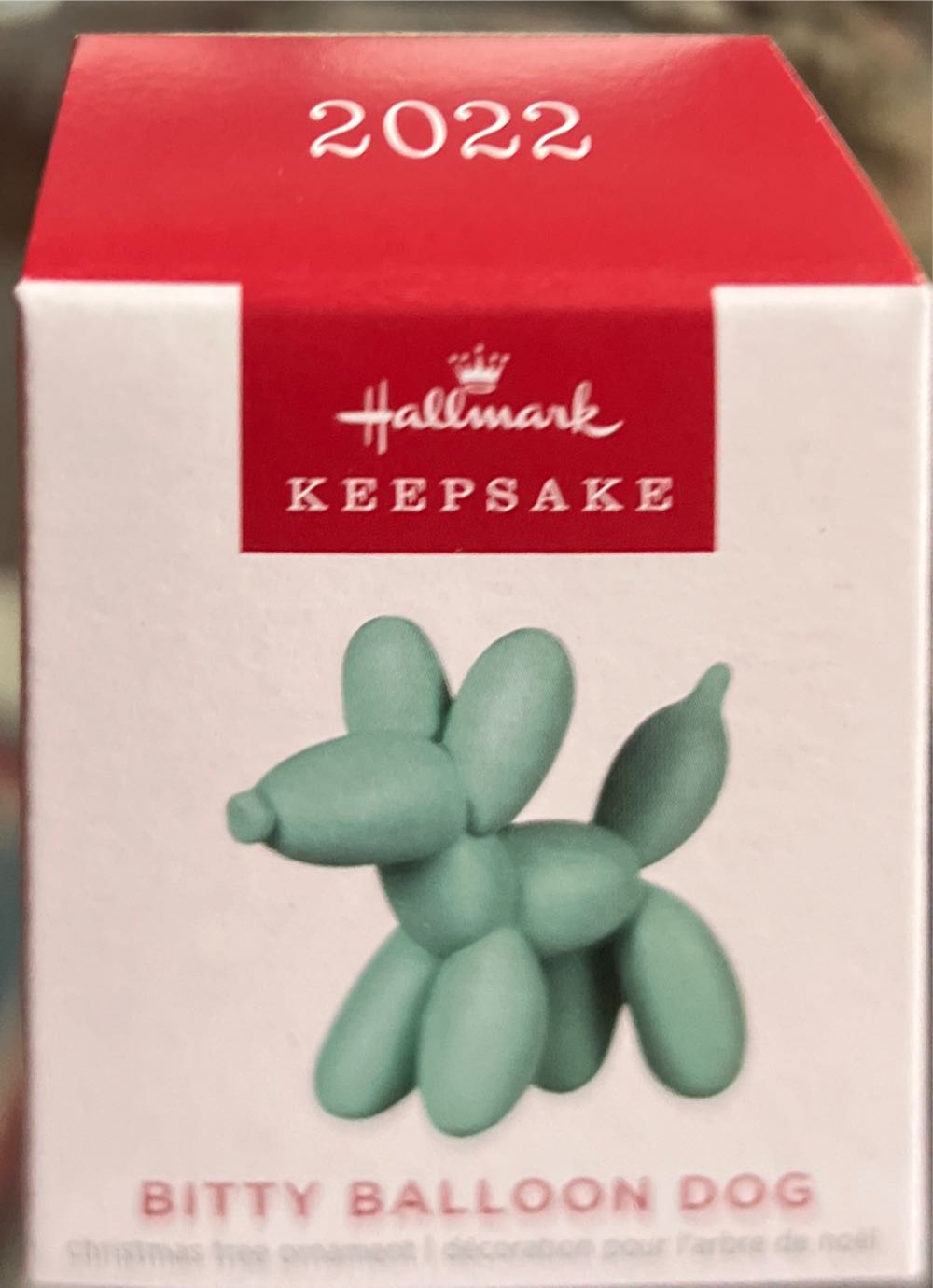 Bitty Balloon Dog - Miniature (Miniture Ornament) ornament collectible [Barcode 763795788743] - Main Image 3