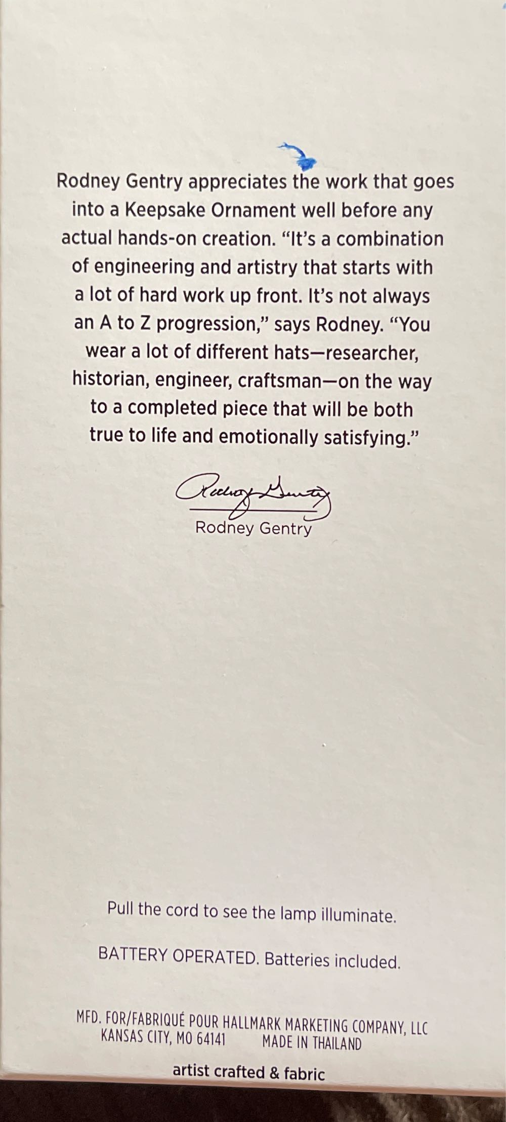 It’s Glorious! - Hallmark “A Christmas Story” Ornaments (A Christmas Story) ornament collectible [Barcode 763795731244] - Main Image 3