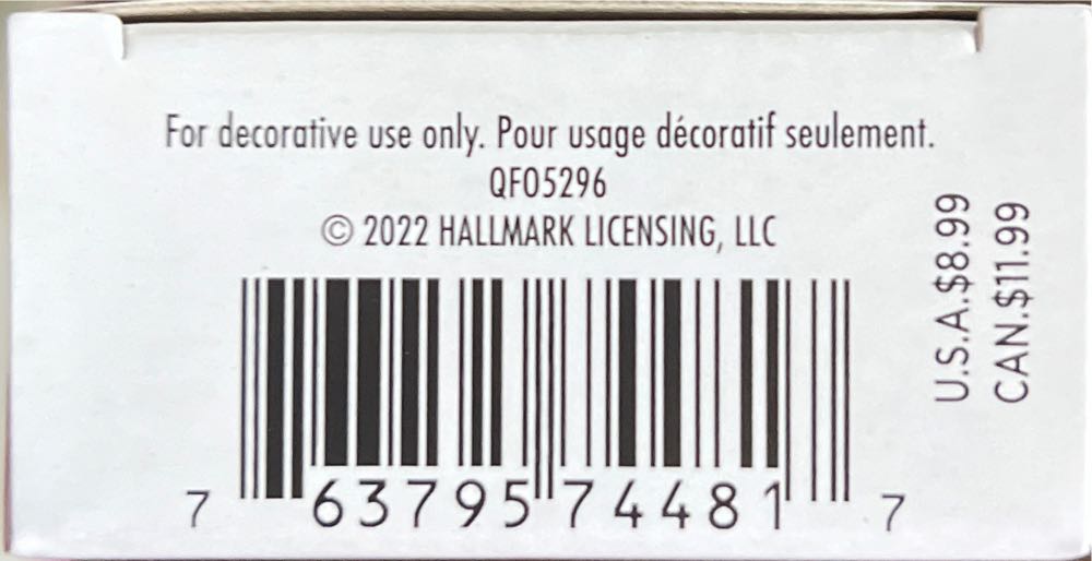 Sweet Sugar Skull - Miniature (Halloween) ornament collectible [Barcode 763795744817] - Main Image 2