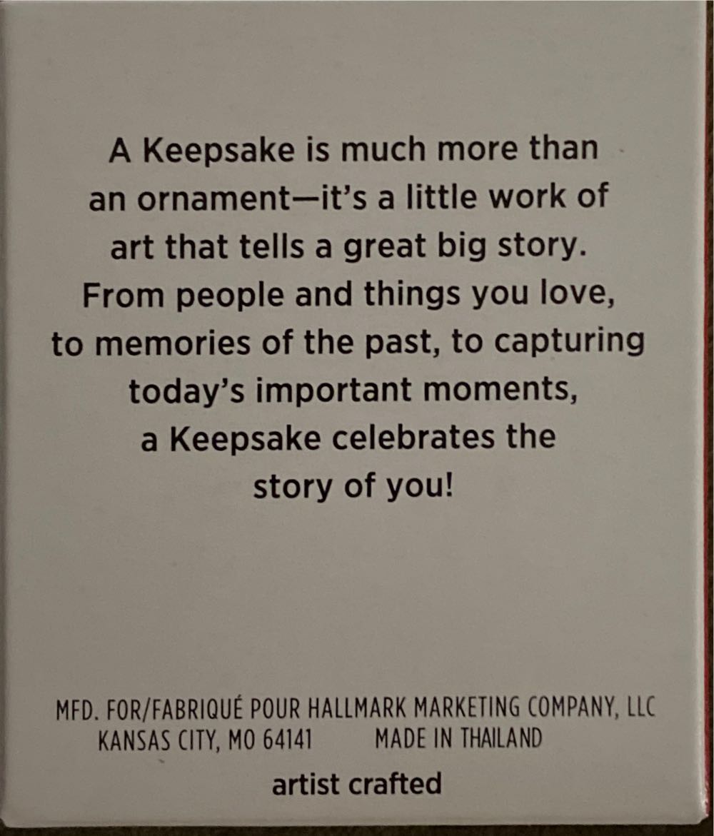 Classic Xylophone- Fisher-Price - Hallmark Keepsake Miniature (Miniature) ornament collectible [Barcode 763795748310] - Main Image 2