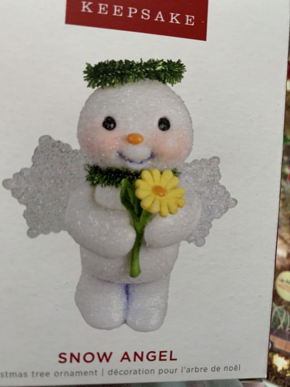 Snow Angel (2022) - Snow Angel (Snow Angels) ornament collectible [Barcode 763795731961] - Main Image 2