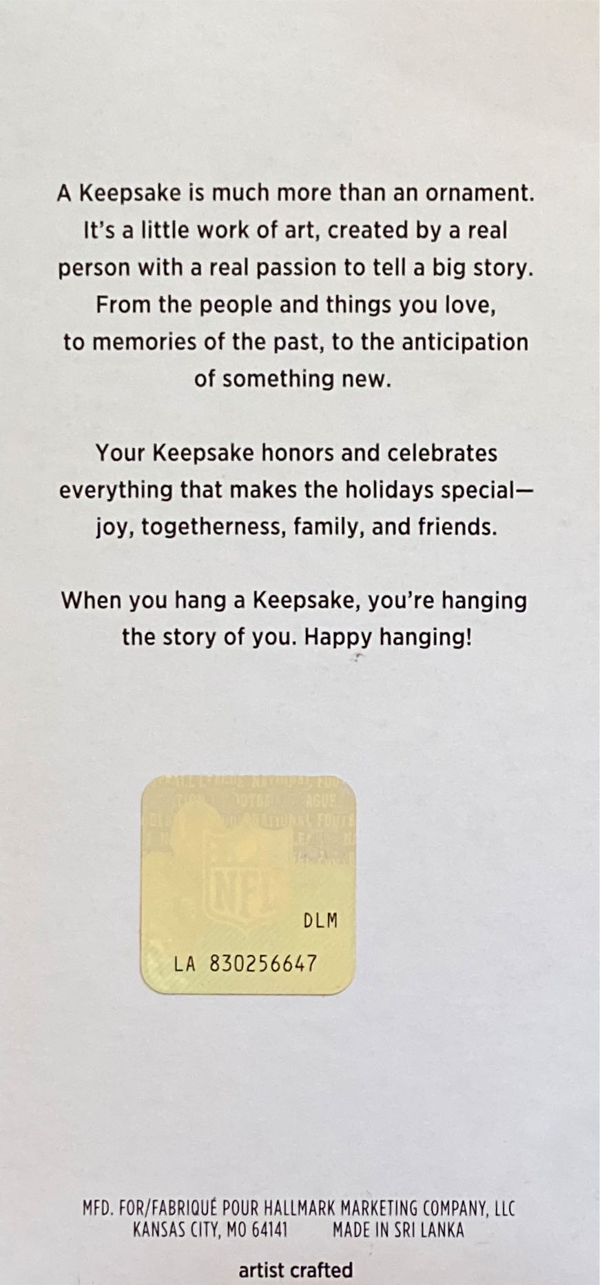 NFL T.J. Watt - Football Legends (NFL) ornament collectible [Barcode 763795767236] - Main Image 2