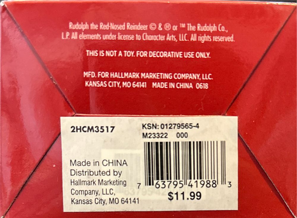 Bumble - Rudolph The Red-Nosed Reindeer (Rudolph The Red-Nosed Reindeer) ornament collectible [Barcode 763795419883] - Main Image 3