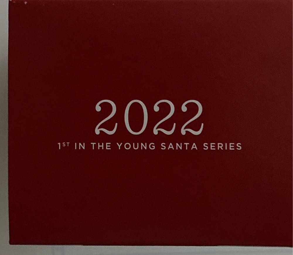 Young Santa #1 in Series - Young Santa (Santa) ornament collectible [Barcode 763795772810] - Main Image 3