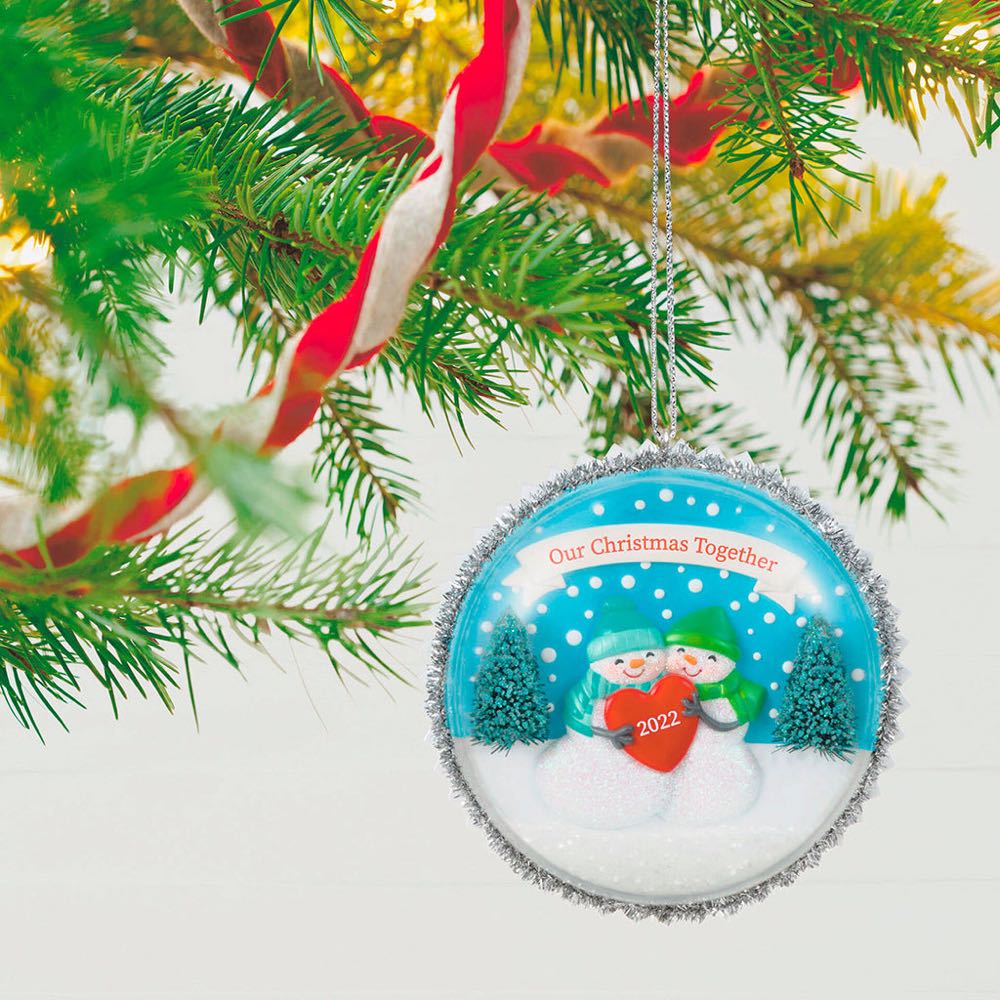 Our Christmas Together - Our Christmas Together (Snowmen Couple) ornament collectible [Barcode 763795742745] - Main Image 3