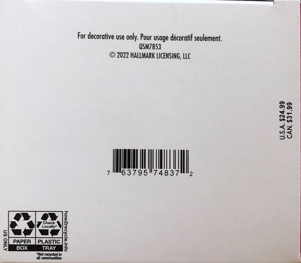 #19 Father Christmas-African American - Josh (Companion Piece) ornament collectible [Barcode 763795748372] - Main Image 4