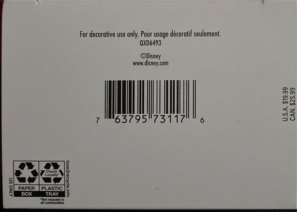 Chip And Dale - Sanigans - Disney Chip N’ Dale (Disney Chip and Dale) ornament collectible [Barcode 763795731176] - Main Image 4