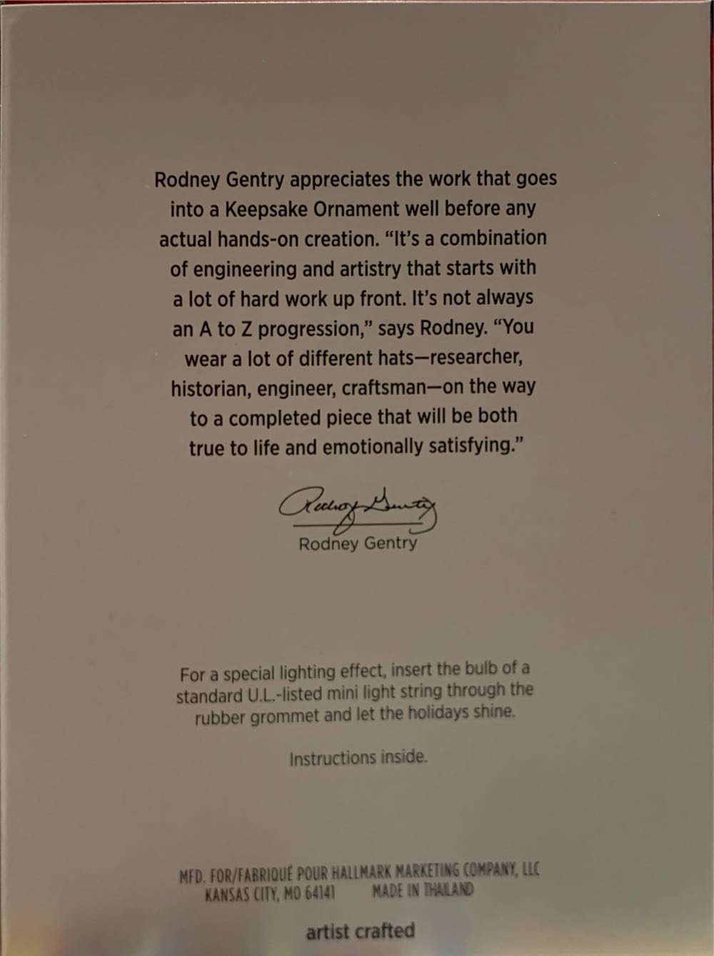 Sanctuary Of Peace (Christian / Spiritual / Churches) - Churches (Christian) ornament collectible [Barcode 763795732043] - Main Image 2