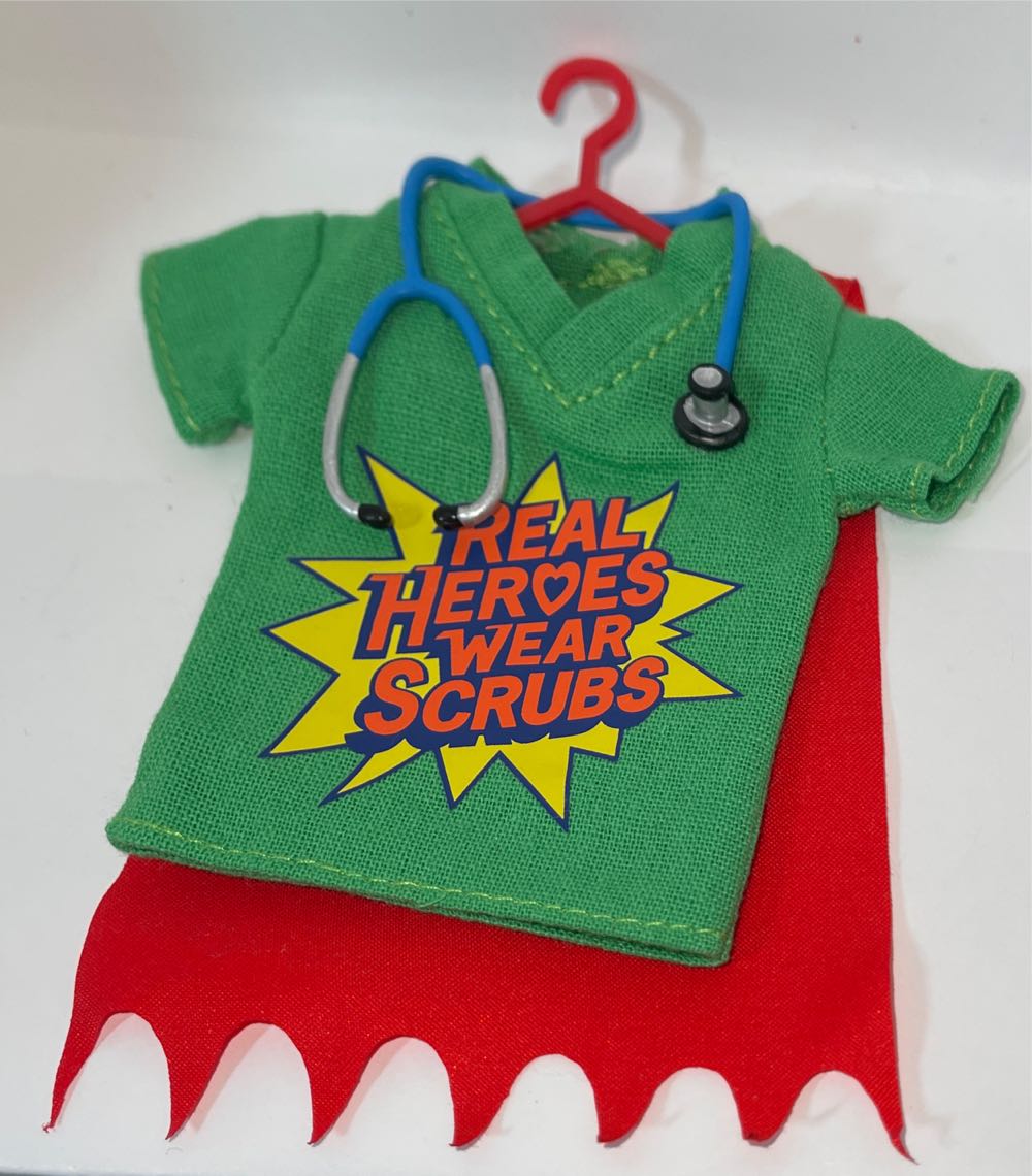 Healthcare Hero (Nursing / Scrubs) - Nursing (Nurse) ornament collectible [Barcode 763795764273] - Main Image 2