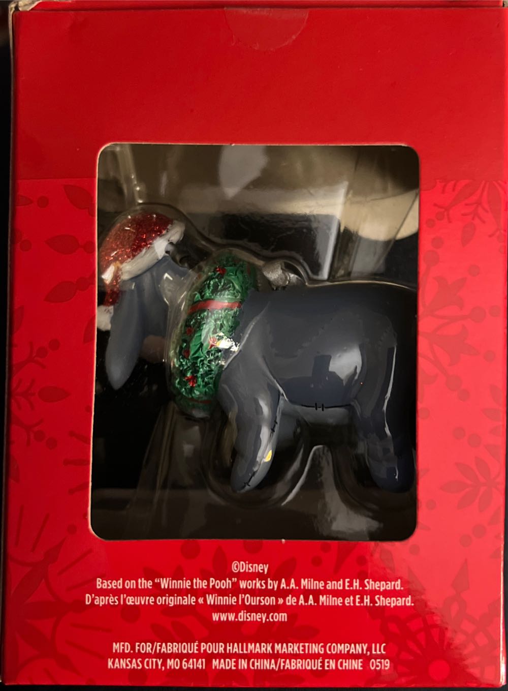 Eeyore Christmas Ornament - Disney Winnie The Pooh (Disney-Winnie The Pooh) ornament collectible [Barcode 763795561520] - Main Image 3