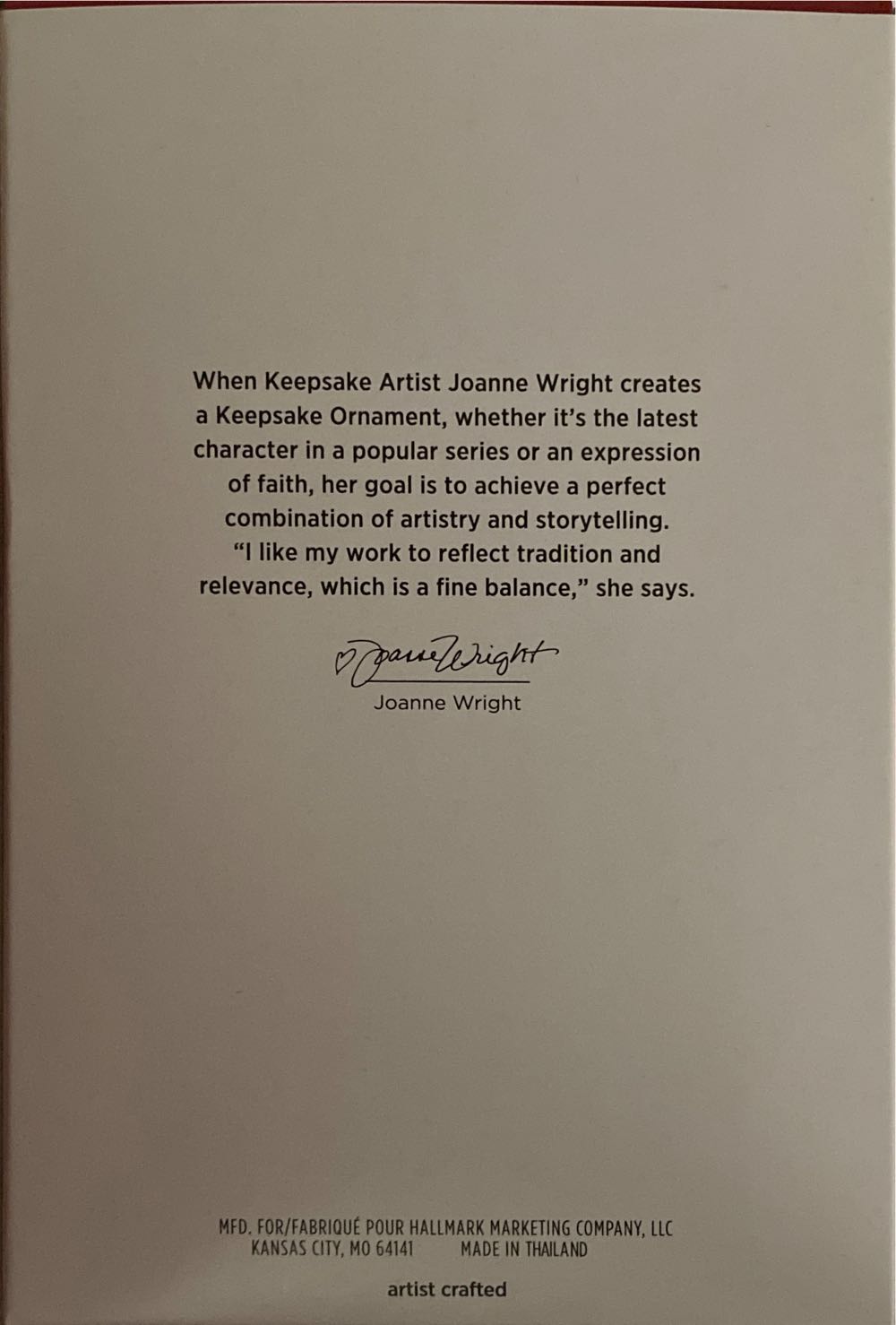 Remembrance - Christmas Angels (Angels) ornament collectible [Barcode 763795731367] - Main Image 2