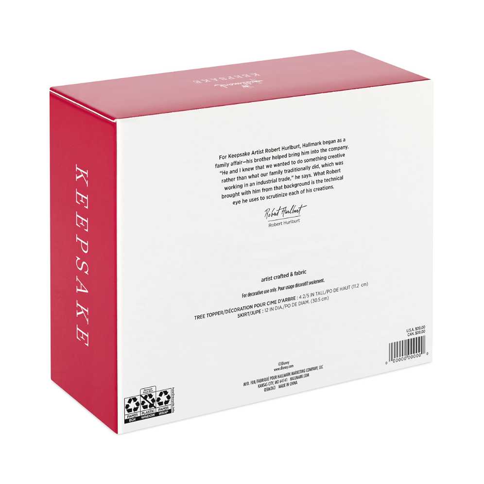 Disney Princess Tree Topper & Skirt - Tree Toppers And Skirt (Miniature) ornament collectible [Barcode 763795761456] - Main Image 3