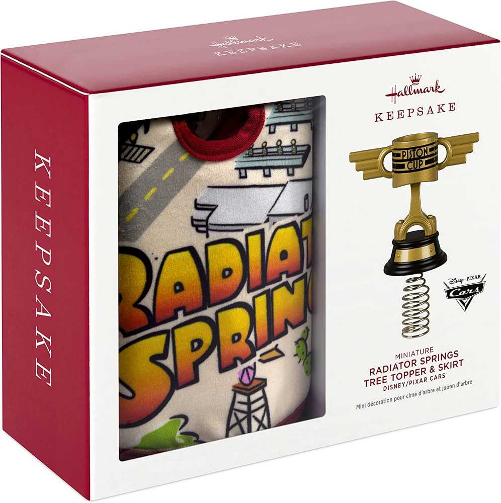 Radiator Springs Tree Topper & Skirt - Tree Skirt/Topper (Miniature) ornament collectible [Barcode 763795739707] - Main Image 2