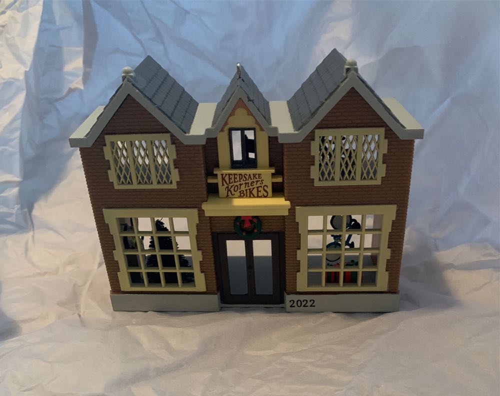 NH#39 - Bicycle Shop - Nostalgic Houses And Shops (Collectible Series) ornament collectible [Barcode 763795739691] - Main Image 3
