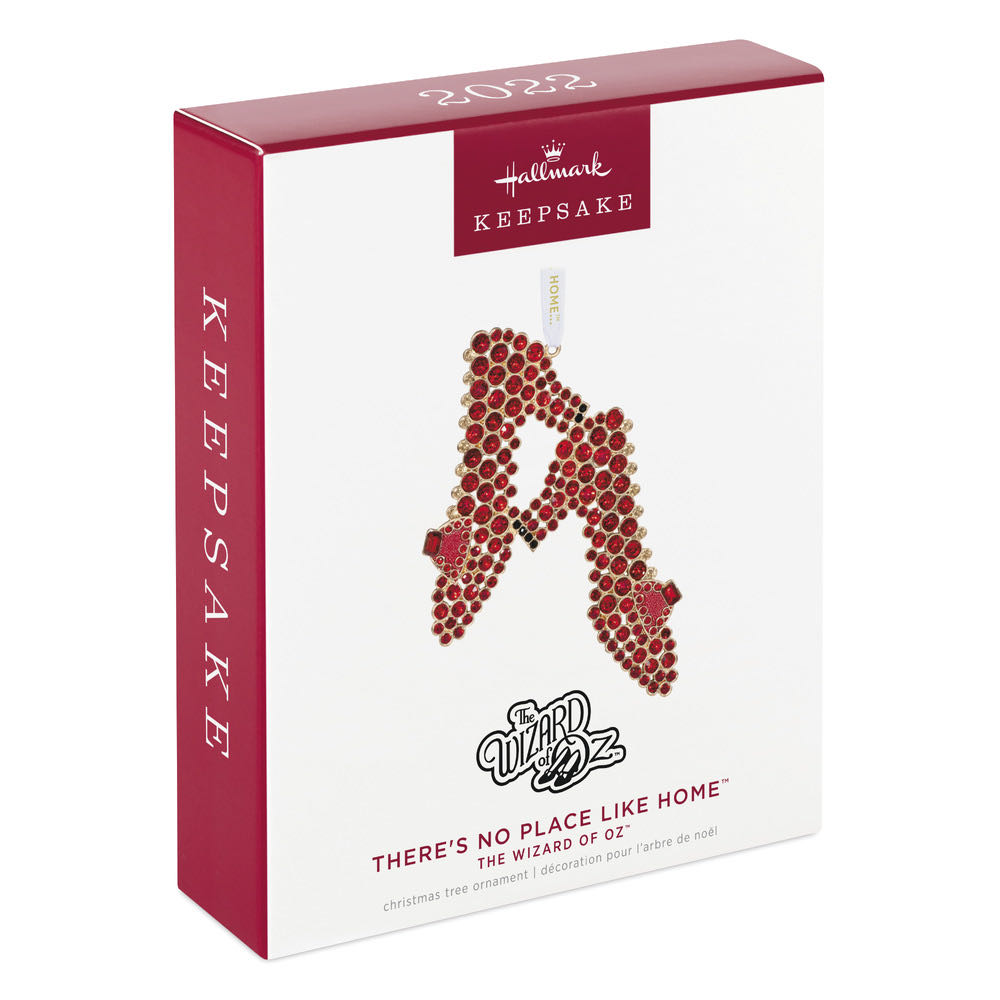 Wizard Of Oz  Crystal Ruby Slippers - The Wizard Of Oz (Movie) ornament collectible [Barcode 763795748389] - Main Image 2