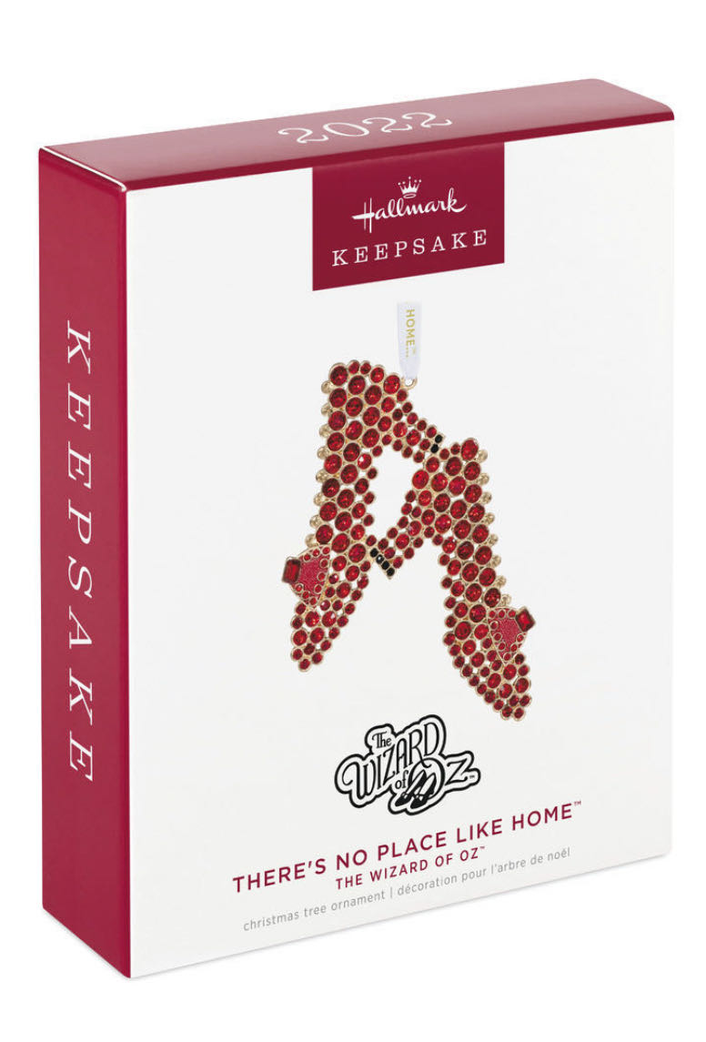 Wizard Of Oz  Crystal Ruby Slippers - The Wizard Of Oz (Movie) ornament collectible [Barcode 763795748389] - Main Image 3