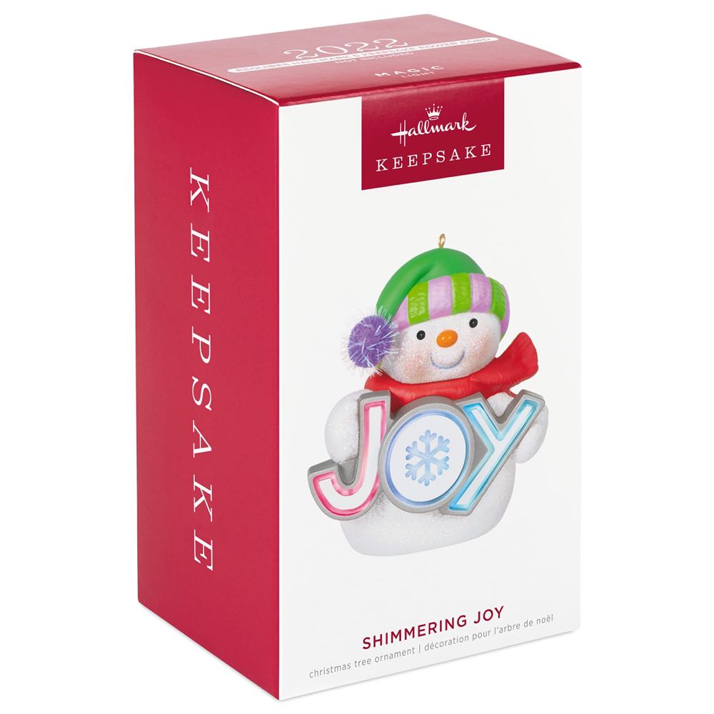 Shimmering Joy - Magic Cord (Snowman) ornament collectible [Barcode 763795764907] - Main Image 2