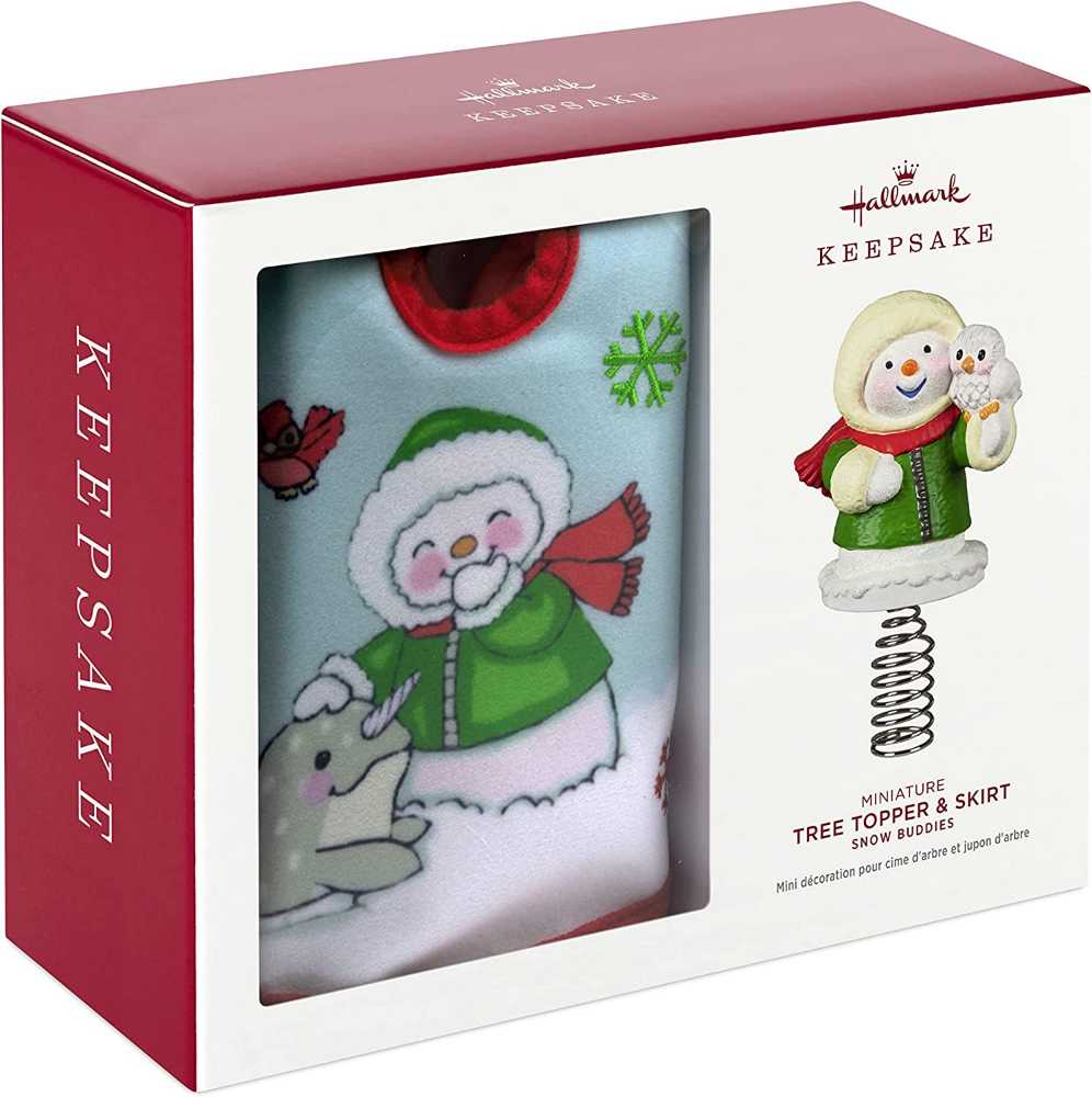 Snow Buddies Tree Topper & Skirt - Tree Toppers And Skirt (Miniature) ornament collectible [Barcode 763795727063] - Main Image 2