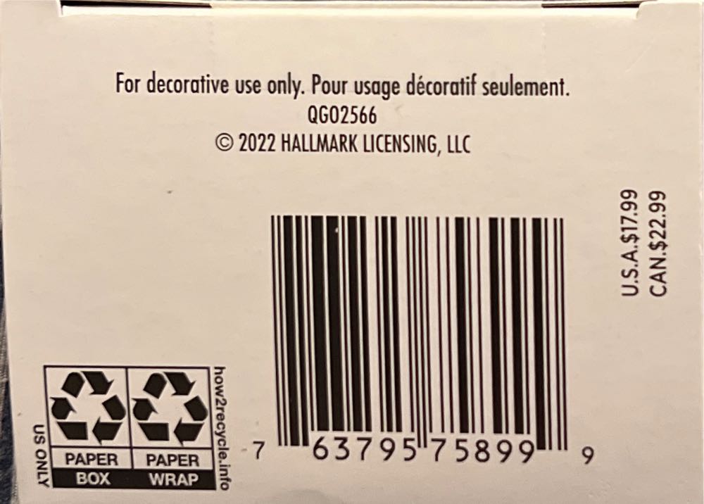 Ninjabread Man - Humor ornament collectible [Barcode 763795758999] - Main Image 3
