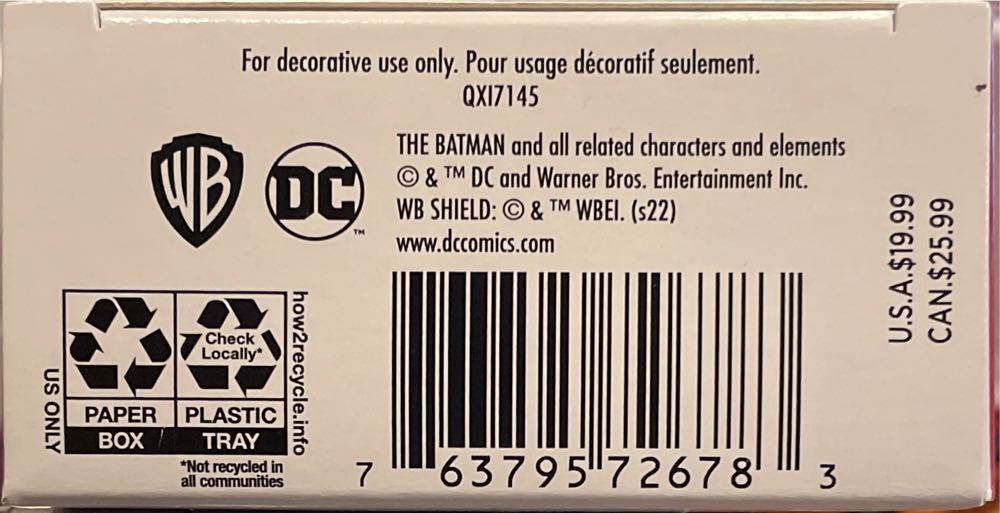 Batmobile - DC Comics: Batman (Superheroes) ornament collectible [Barcode 763795726783] - Main Image 3
