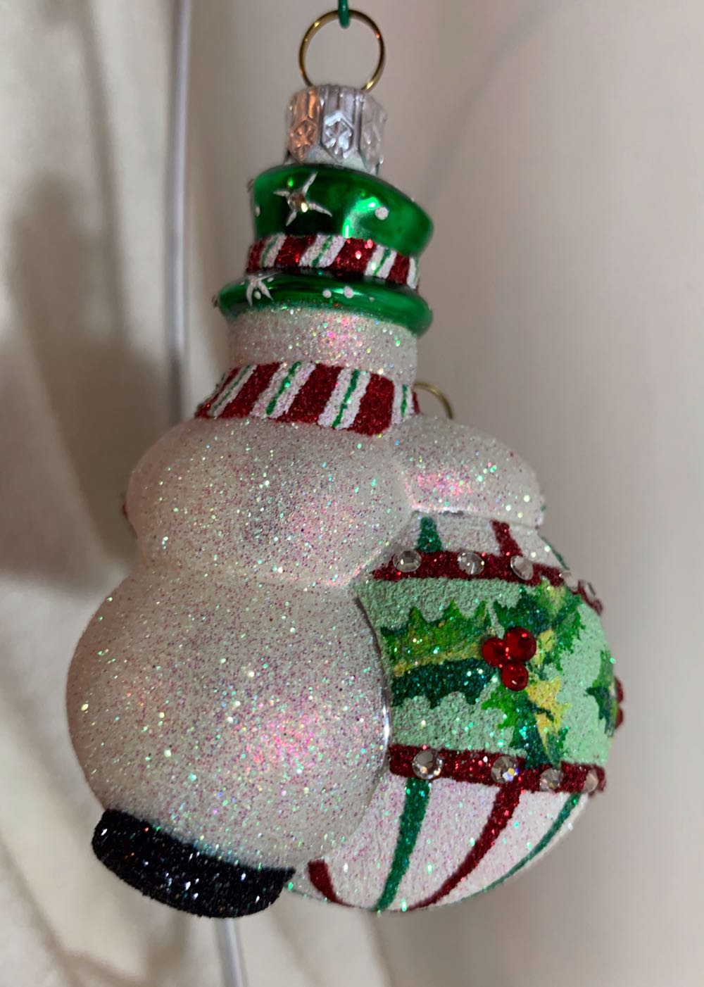 Under Construction, Holly - Other Exclusive (Snowman) ornament collectible - Main Image 3