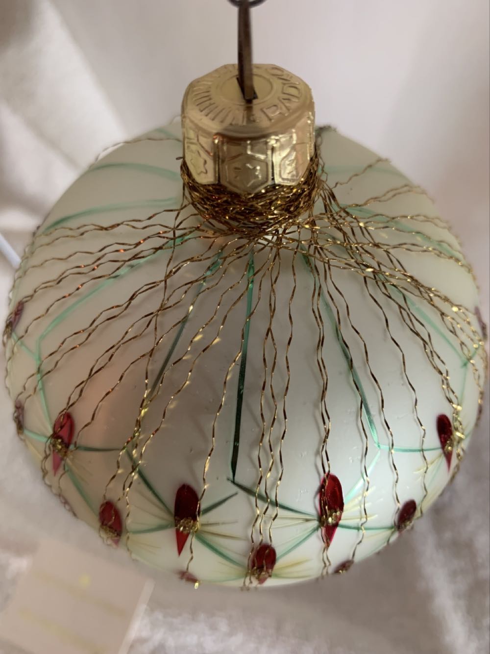 French Regency Balloon, Red  (Air Balloon) ornament collectible - Main Image 2