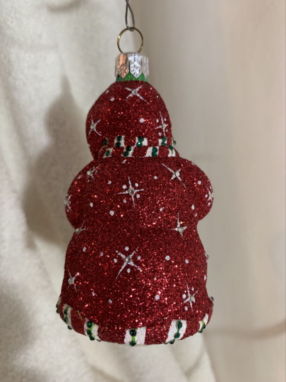 Ornamental Snaowman, Red - Other Exclusive (Snowman) ornament collectible - Main Image 3