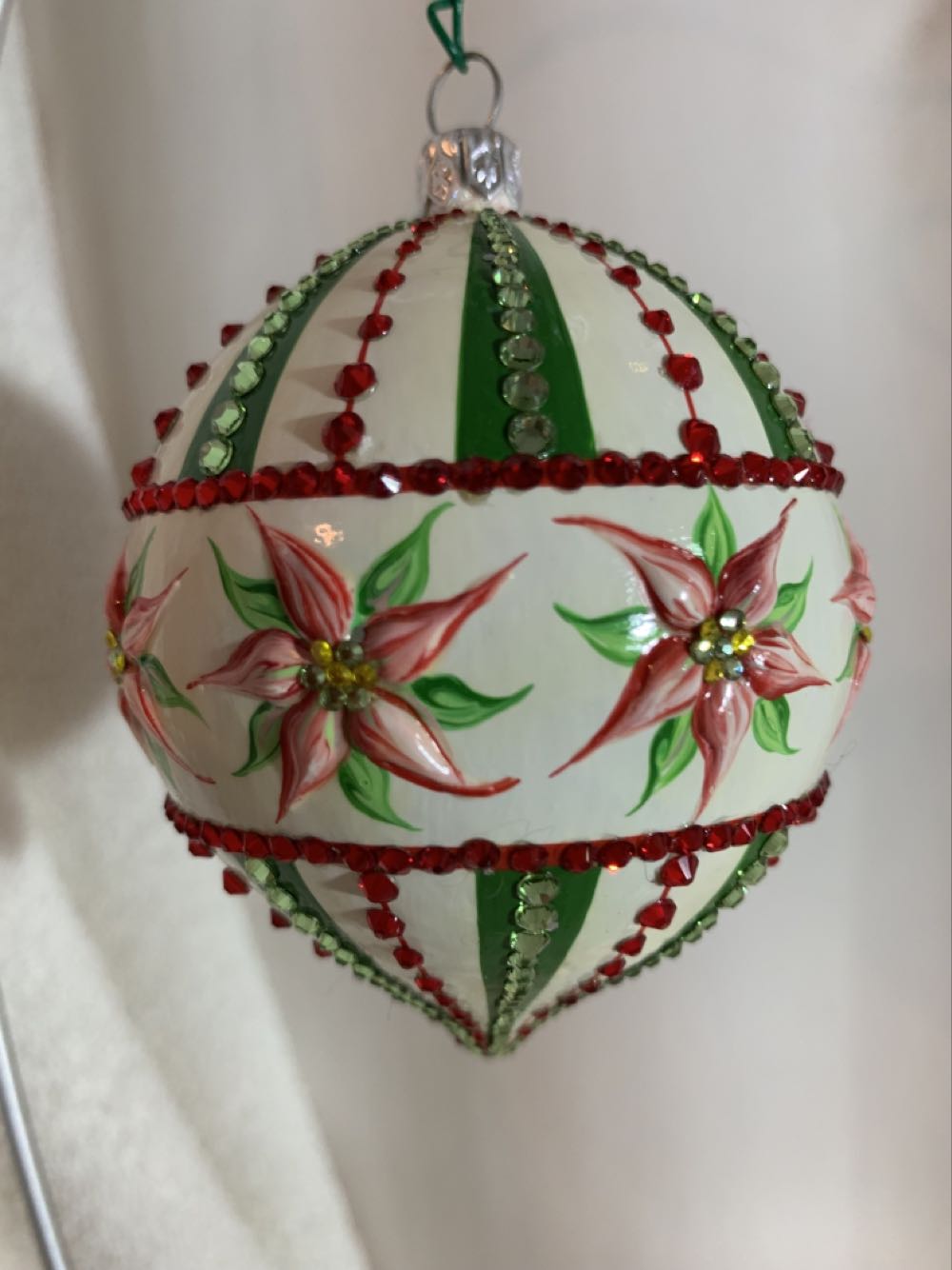 Pirouette Reflector, Poinsettia - Other Exclusive (Christmas Tree Ornament) ornament collectible - Main Image 3