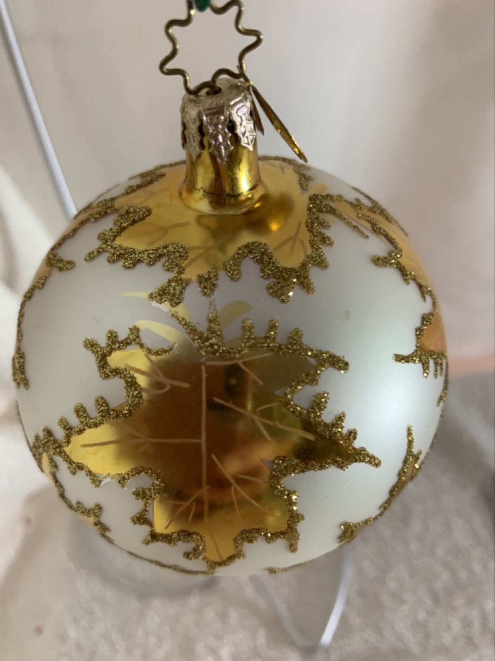 Scarlette’s Wedding Dress, Small Pearl  (Christmas Tree Ornament) ornament collectible - Main Image 2