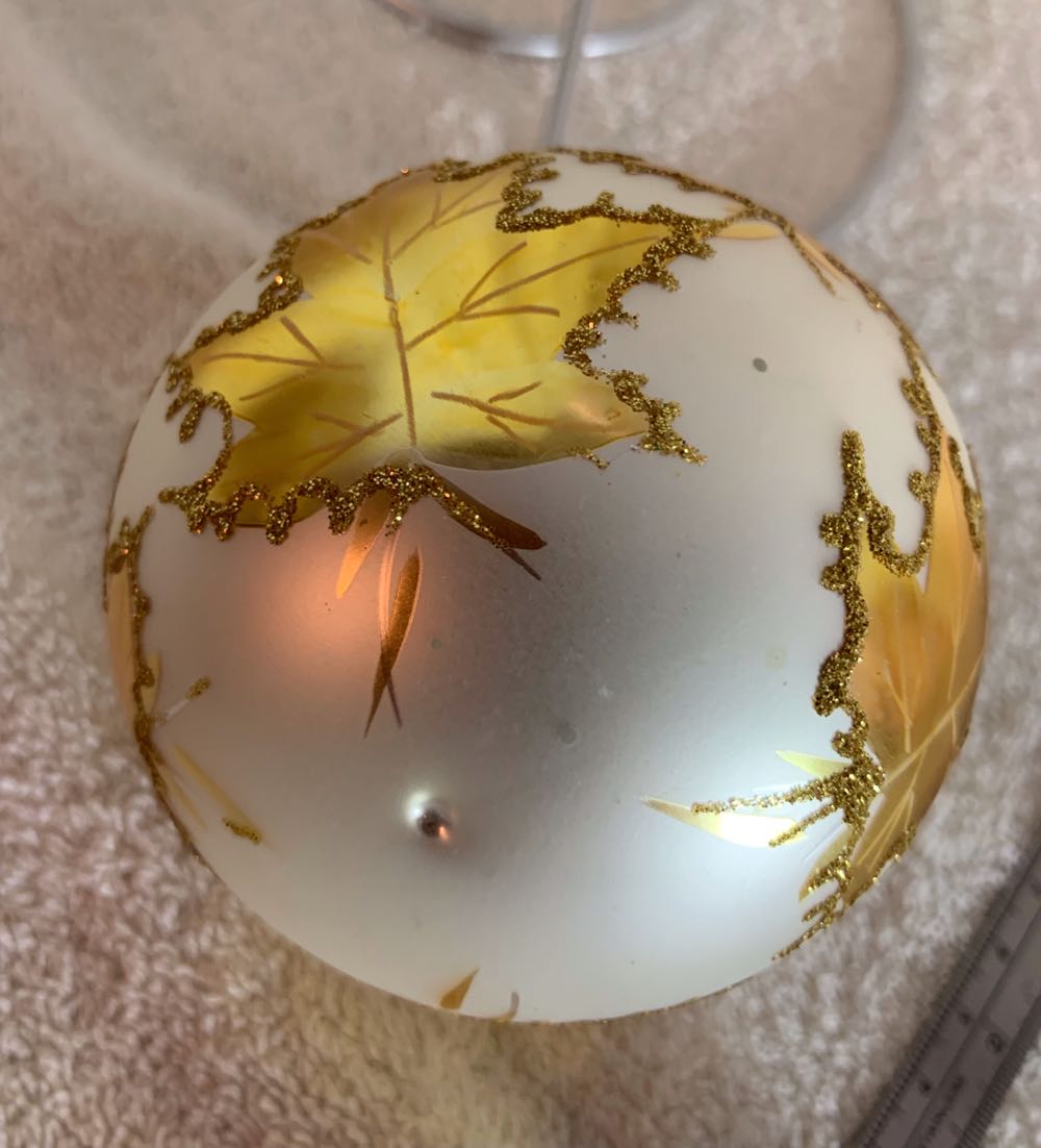 Scarlette’s Wedding Dress, Small Pearl  (Christmas Tree Ornament) ornament collectible - Main Image 4