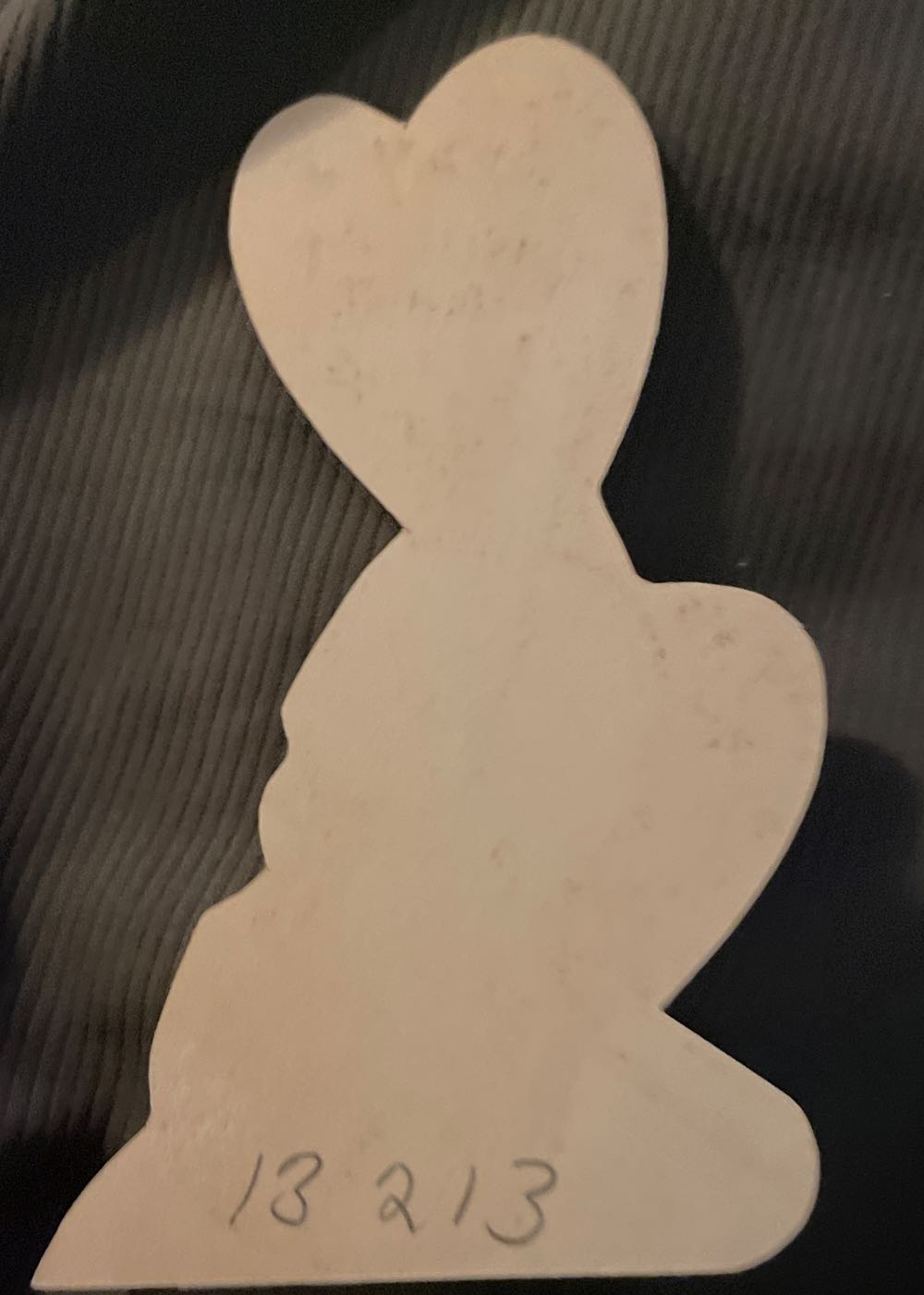 Valentine - Flat - Fiddle - Flat (Valentine) ornament collectible - Main Image 2