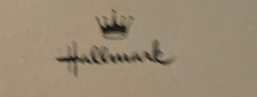 Hallmark - Valentine - French Fold - Kitten - 10V 104-2 - French Fold (Valentine) ornament collectible - Main Image 3