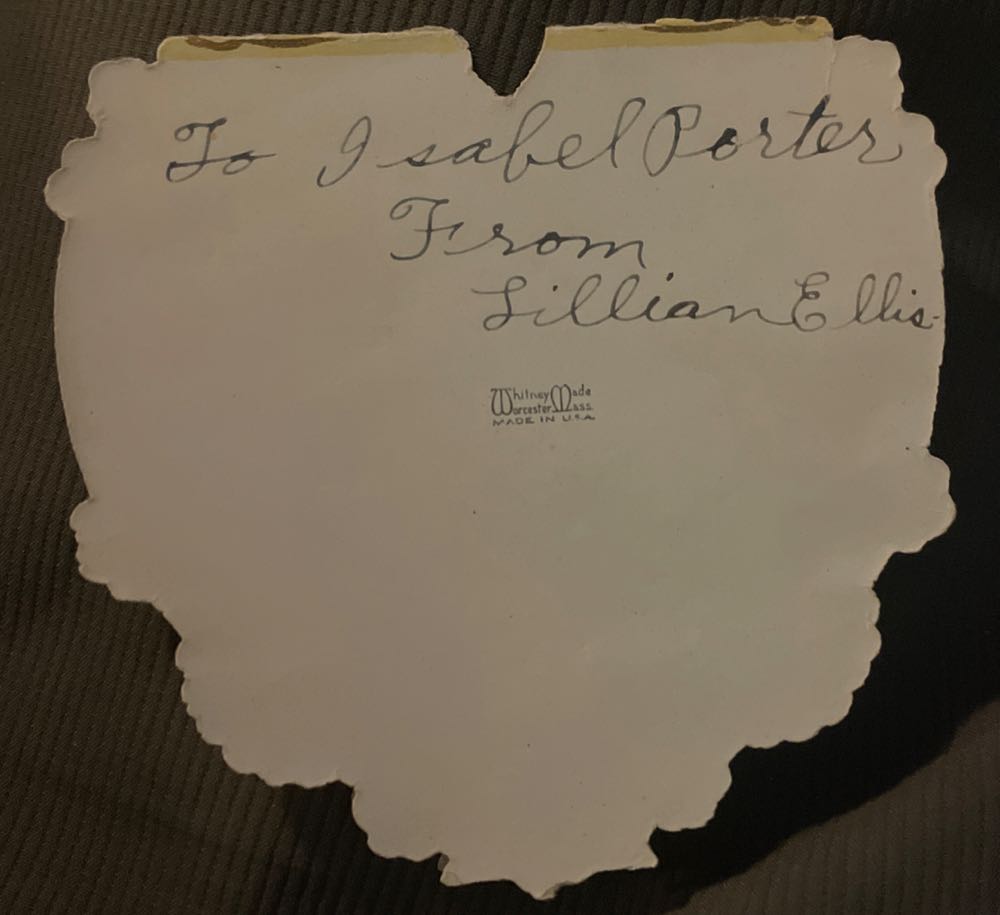 Whitney-Made - Valentine - Girl By Cardinal - Single Fold (Valentine) ornament collectible - Main Image 3