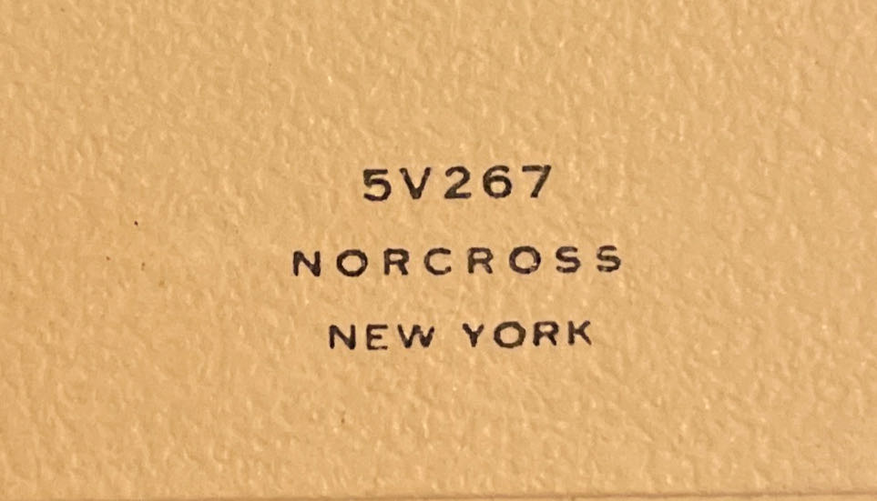 Norcross - Valentine - Single Fold - Two Rabbits In Front of Heart - 5V267 - Single Fold (Valentine) ornament collectible - Main Image 3