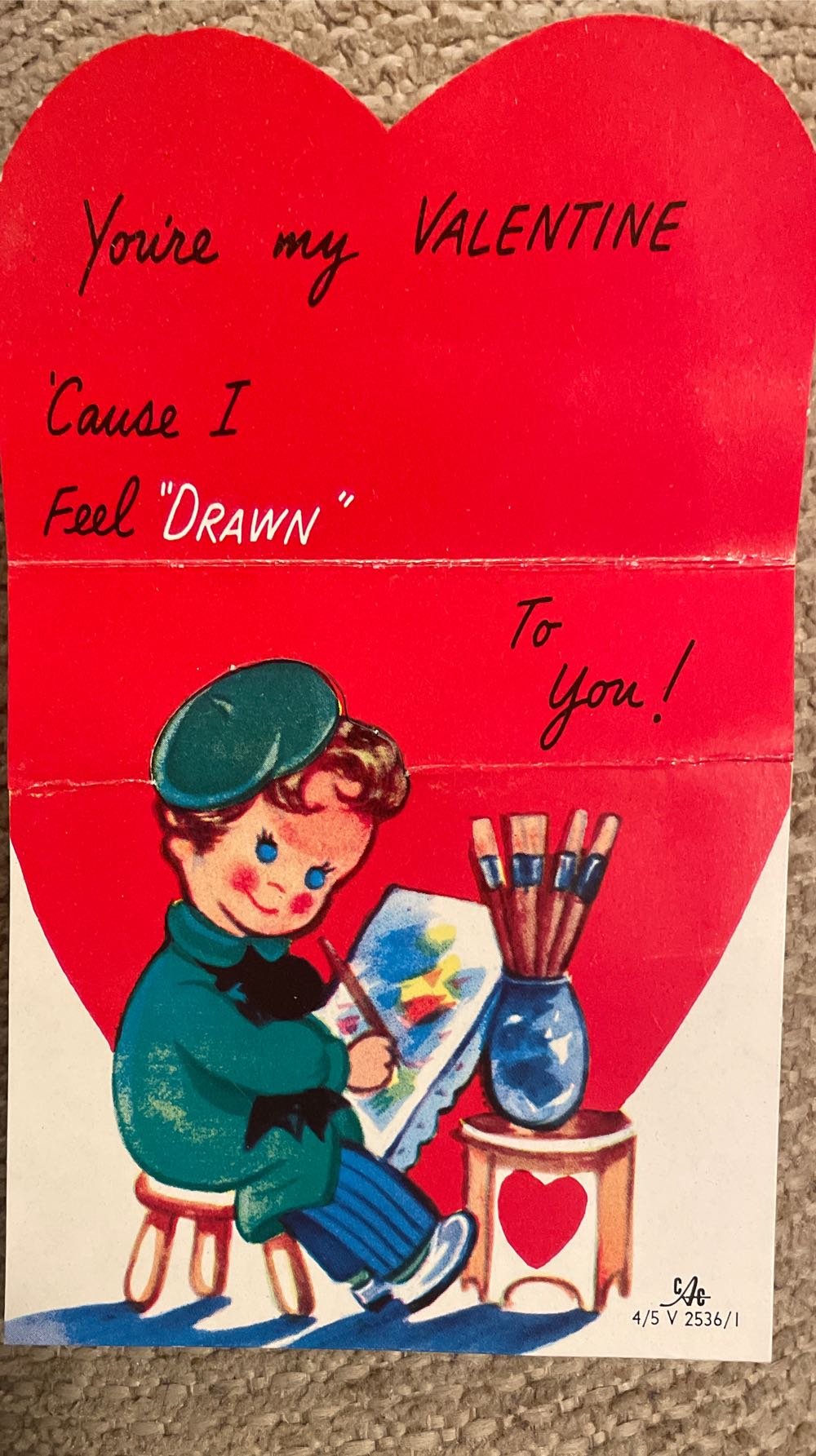 CAC - Valentine - Fold Out - Artist Painting - Fold Out (Valentine) ornament collectible - Main Image 2
