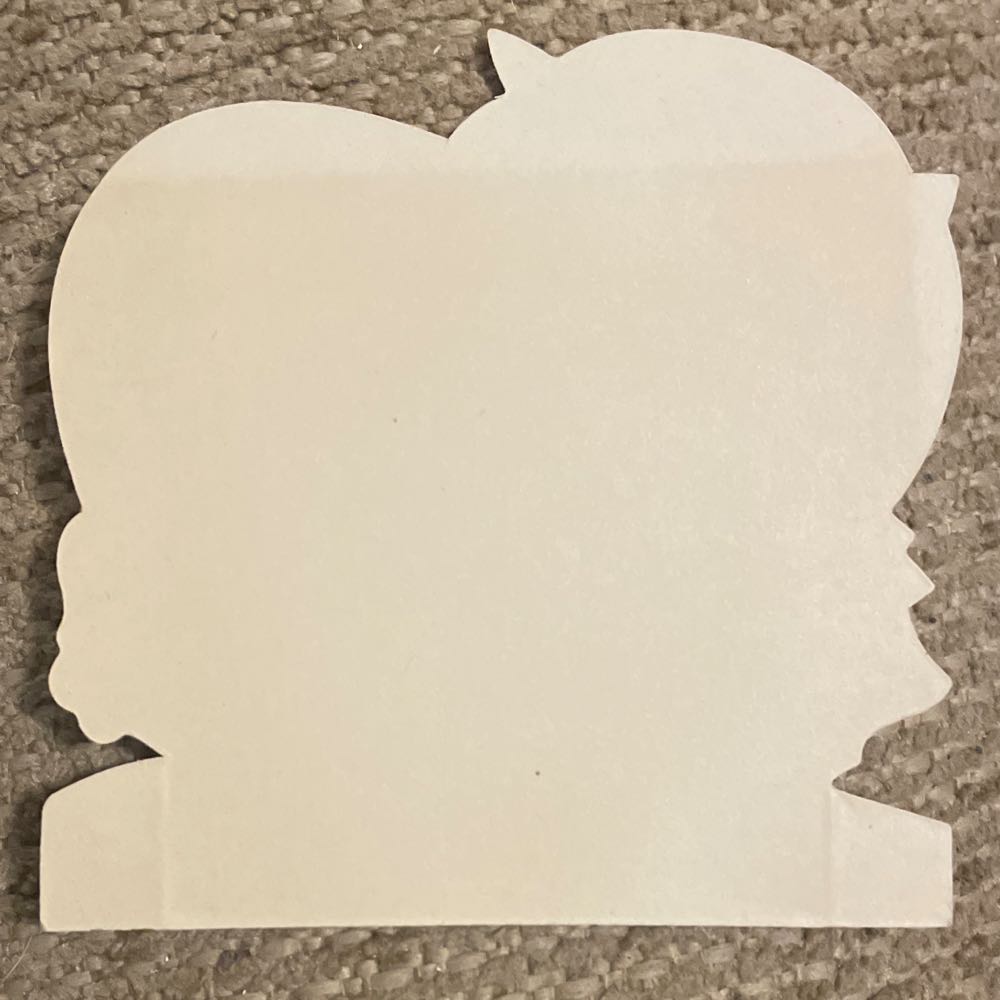 CAC - Valentine - Flat - Stand Up - Owl - Flat (Valentine) ornament collectible - Main Image 2