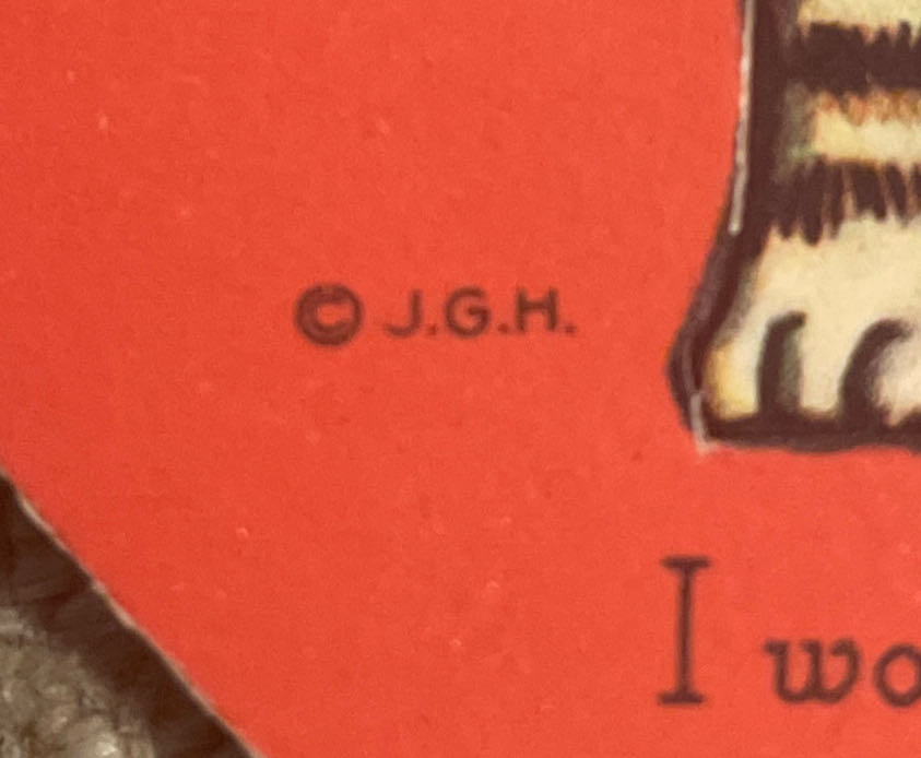 Valentine - Flat - Pop up - Kitten - No. 15 - Flat (Valentine) ornament collectible - Main Image 3