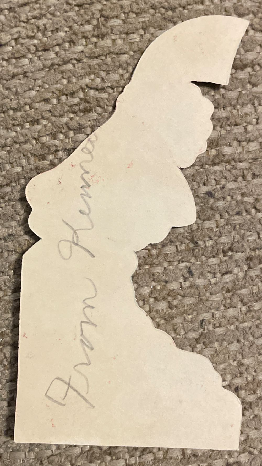 Valentine - Flat - Dog As Pirate - X-602/3 - Flat (Valentine) ornament collectible - Main Image 2