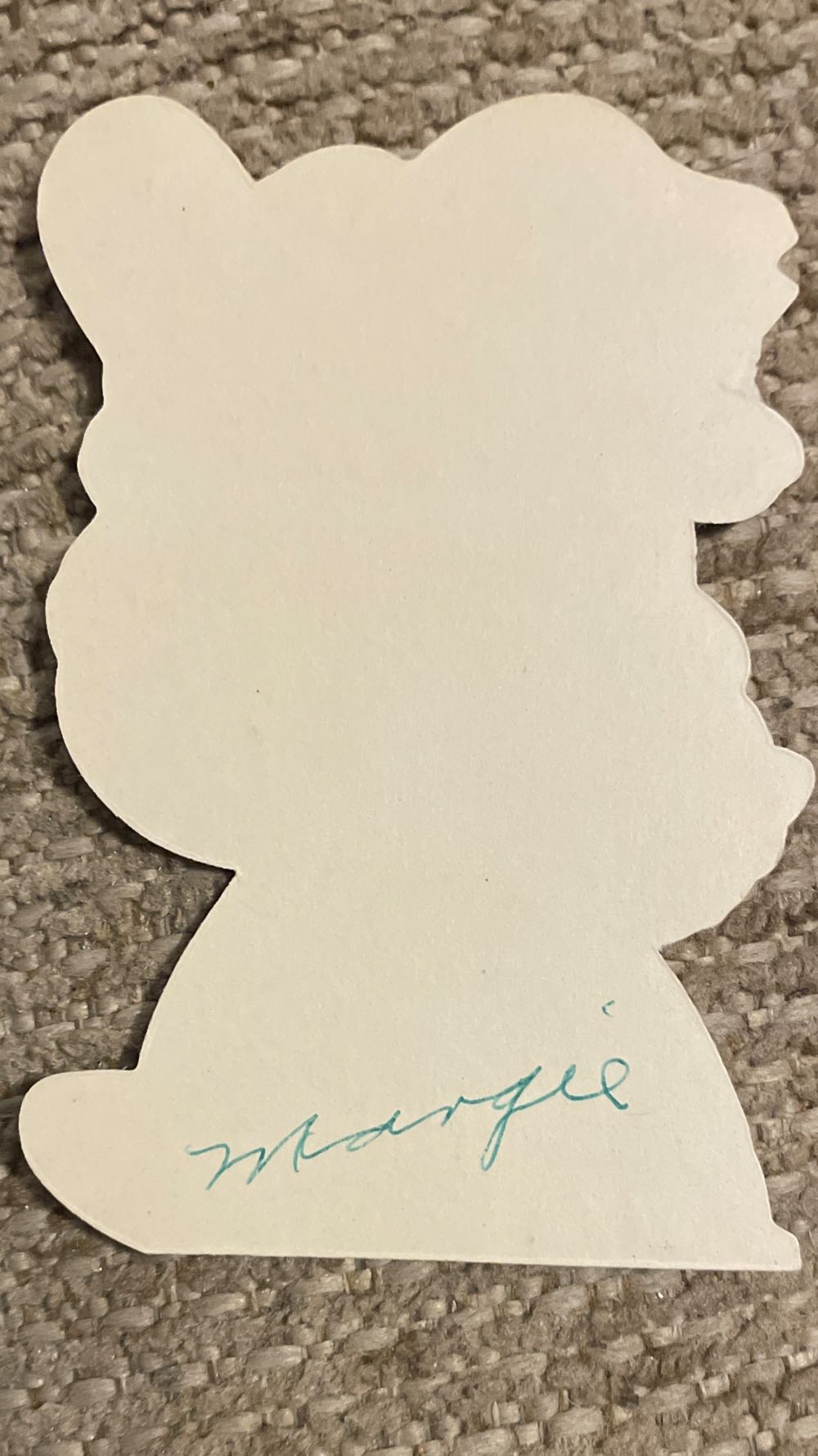 Valentine - Flat - Girl With Basket Of Hearts - Flat (Valentine) ornament collectible - Main Image 2