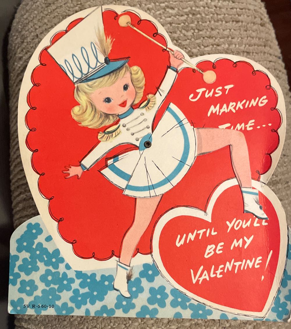 Valentine - Flat - Mechanical - Majorette - 5V R-560-10 - Mechanical (Valentine) ornament collectible - Main Image 2
