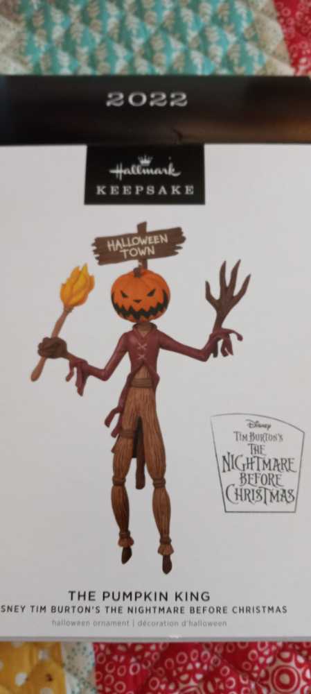 THE PUMKIN KING - Hallmark Keepsake (Nightmare Before Christmas) ornament collectible - Main Image 2