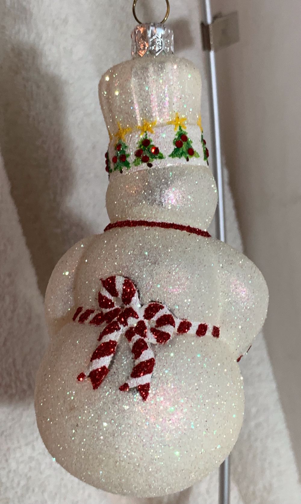 Gourmet Snowman, Striped - General Line (Snowman) ornament collectible - Main Image 3